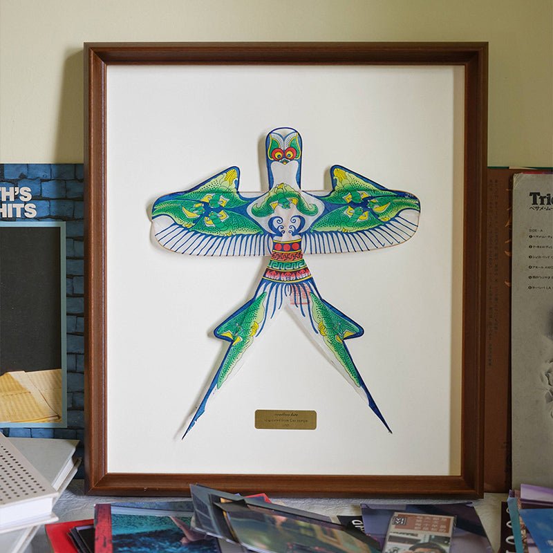 Handcrafted “Slim Swallow” Kite Painting - Mulantique