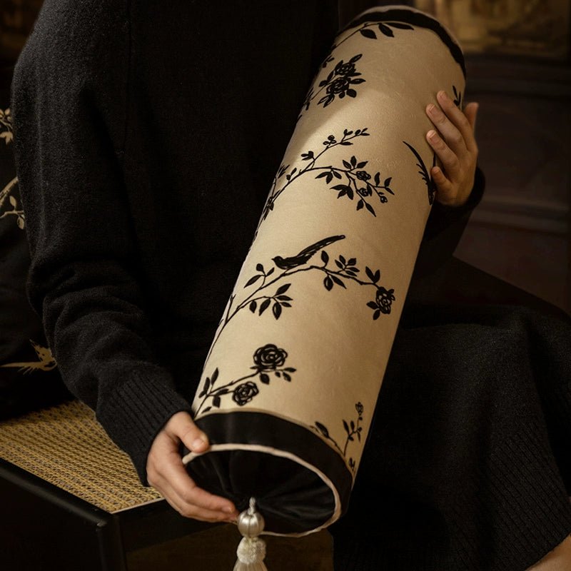 Lantern - Shaped Bolster Pillow - Mulantique