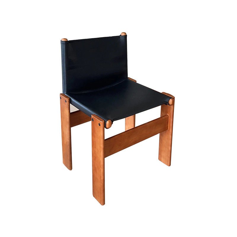 Vintage Solid Wood Monk Chair - Mulantique